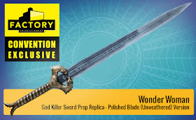 SDCC 2018 Factory Entertainment Wonder Woman God Killer Sword Prop Replica 01