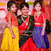 Cute Kids in Traditional Pattu Langa Designs