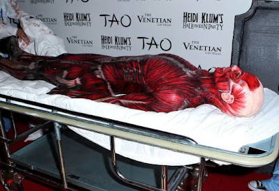 Heidi Klum's Helloween Costume 2011-2