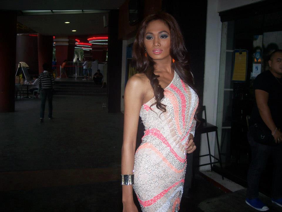 Transsexual Gay Miriam Jimenez Screening Binibining Pilipinas 2013