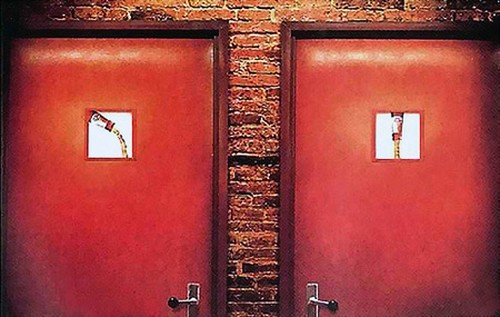 funny toilet signs