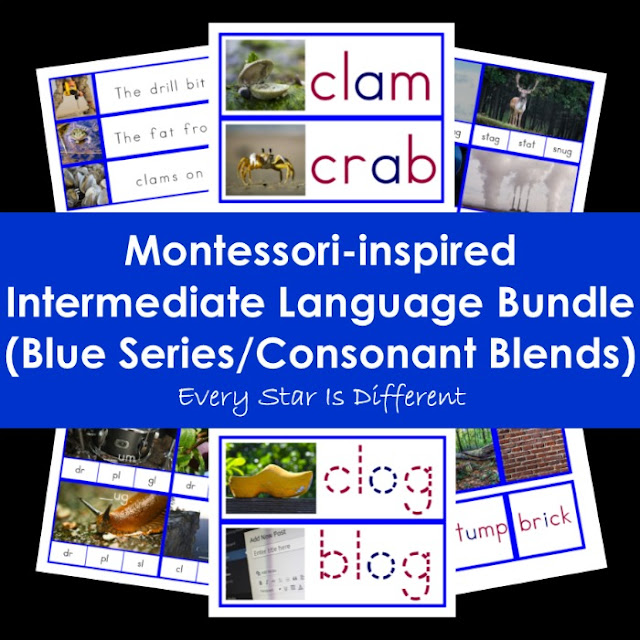 Montessori-inspired Intermediate Language Bundle