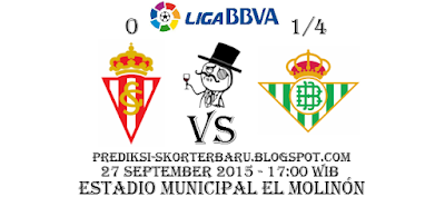 "Agen Bola - Prediksi Skor Sporting Gijon vs Real Betis Posted By : Prediksi-skorterbaru.blogspot.com"