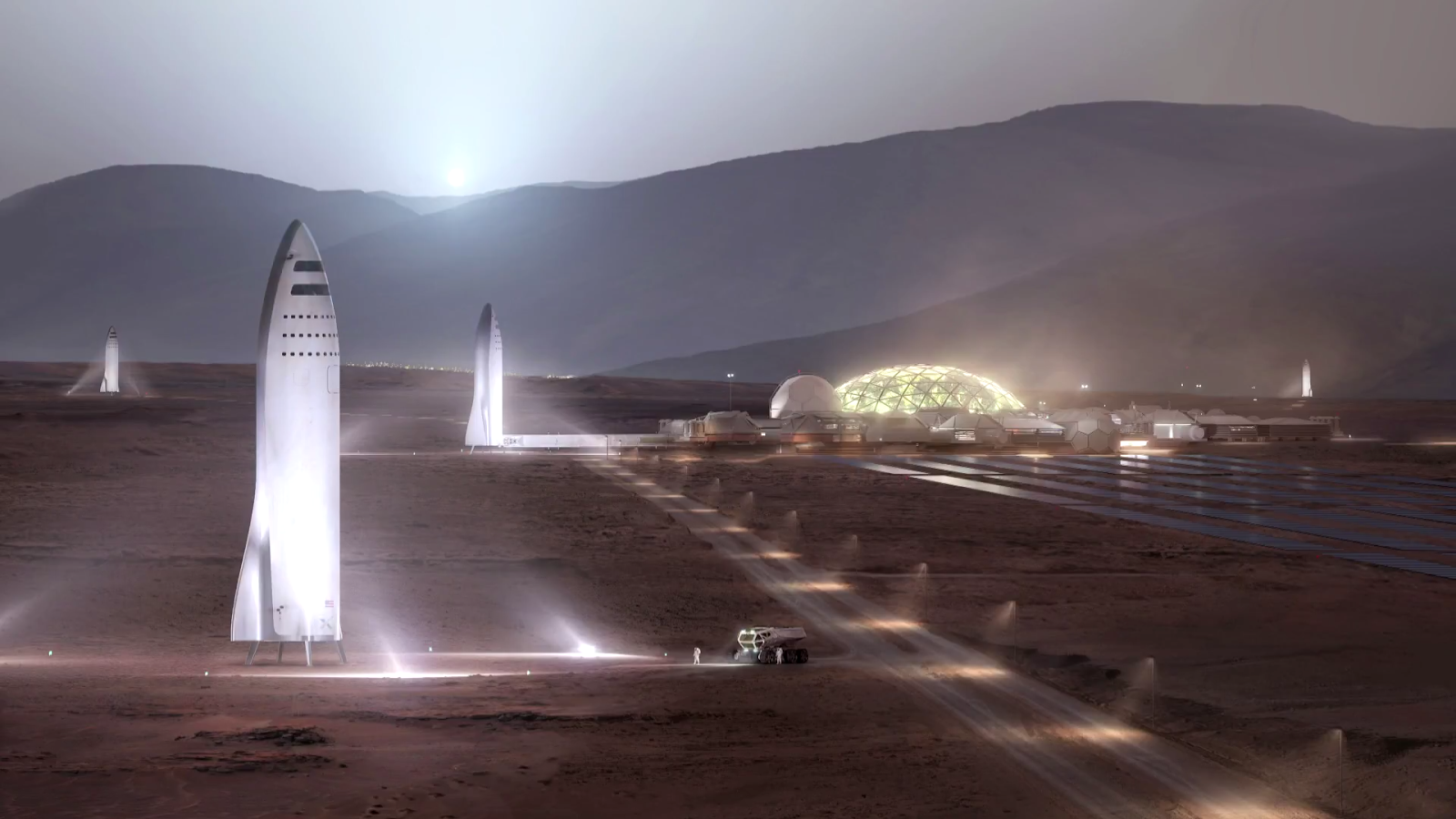 SpaceX Mars City