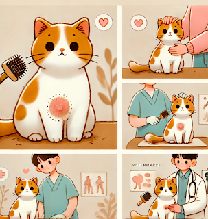 cat losing fur