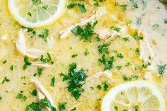   Avgolemono Soup (aka Greek Lemon Chicken Soup)