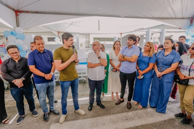 Cícero Lucena entrega mais de 190 novos equipamentos médico-hospitalares para o Complexo de Mangabeira