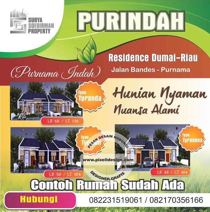 Contoh Iklan Promosi Perumahan / Jual Rumah 