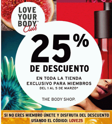 Descuento en The Body Shop