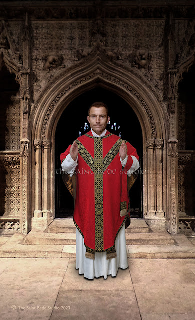 Red Gothic Vestments