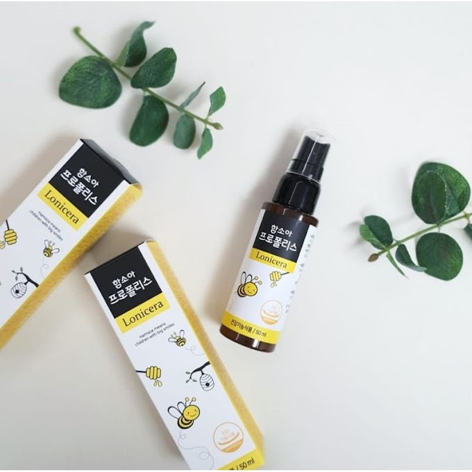 PROPOLIS KEO ONG XỊT HỌNG KHÁNG KHUẨN Hamsoa CHO BÉ 12M+