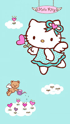  khususnya cewek memang sangat gemar koleksi gambar hello kitty 15 Gambar Wallpaper Android Hello Kitty Imut