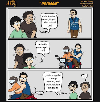 12 Komik 'Cowok Absurd' Ini Kocak Banget Bikin Ngakak Ngeselin