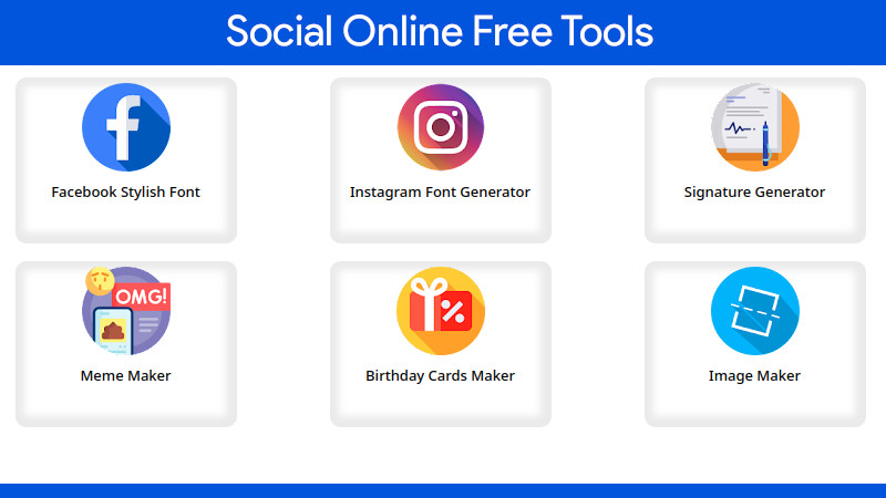 Enhance Your Social Media Posts with Our Free Online Tools