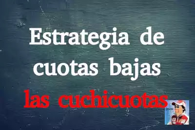 pizarra estrategia cuotas bajas