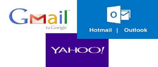 Capacidad de almacenamiento de Hotmail, Gmail y Yahoo