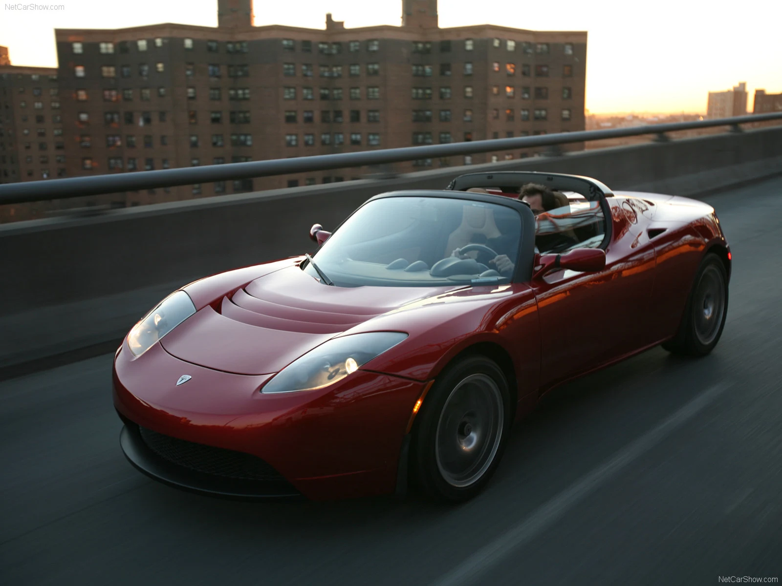 Hình ảnh xe điện Tesla Roadster 2008 & nội ngoại thất