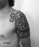 Tatuajes de mandalas en dotwork