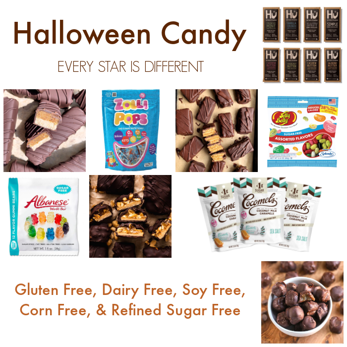 Halloween Candy: Gluten Free, Dairy Free, Soy Free, Corn Free & Refined Sugar Free