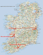 . my stay on Pakie and Irene's farm in Knocknahillah, near Ennis, Clare. (ireland map )