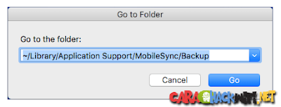 Menampilkan file yang tersembunyi di mac os menggunakan shortcut