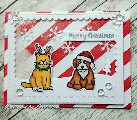 Sunny Studio Stamps: Sunny Saturday Santa's Helpers Customer Card Share by Lori Uren