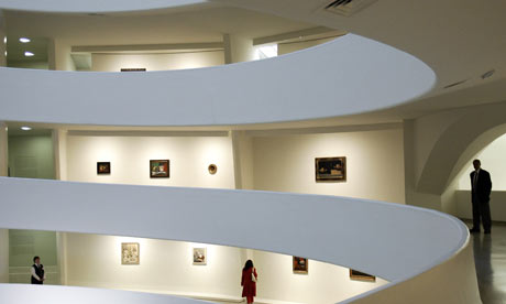 Guggenheim Museum in New York. Photograph: Timothy A Clary/AFP/Getty Images