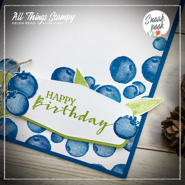 Sale-a-Bration sneak peek Berry Blessings Stampin Up