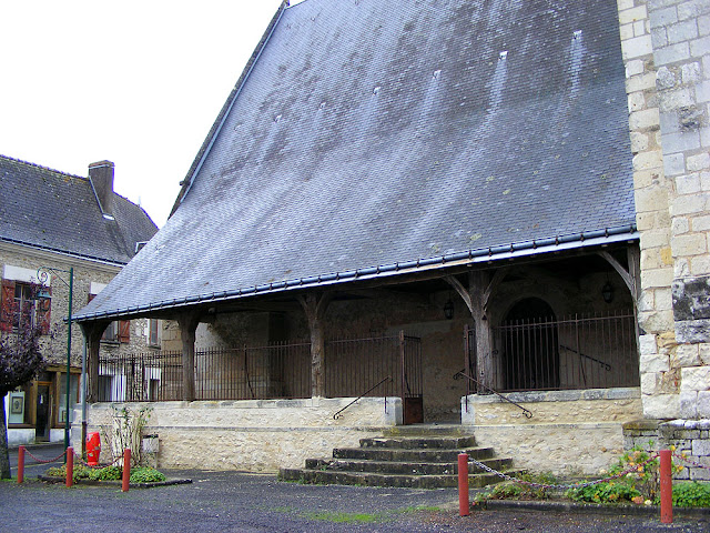 Church, Saint Hippolyte, Indre et Loire, France. Photo by Loire Valley Time Travel.