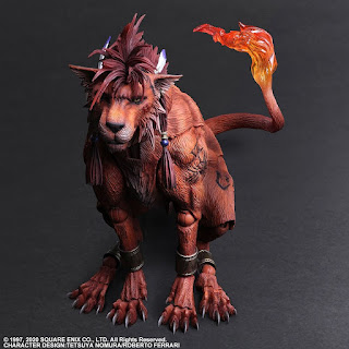 Final Fantasy VII Remake – Play Arts Kai Jessie and Bike, Rufus, Red XIII, y Jessie and Cloud Set.