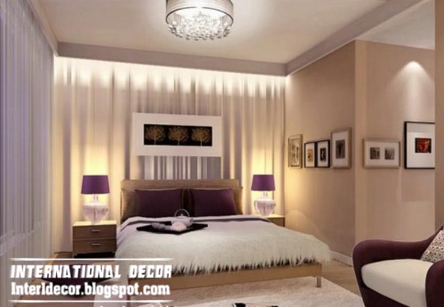 Contemporary bedroom designs ideas with new ceilings and decorations