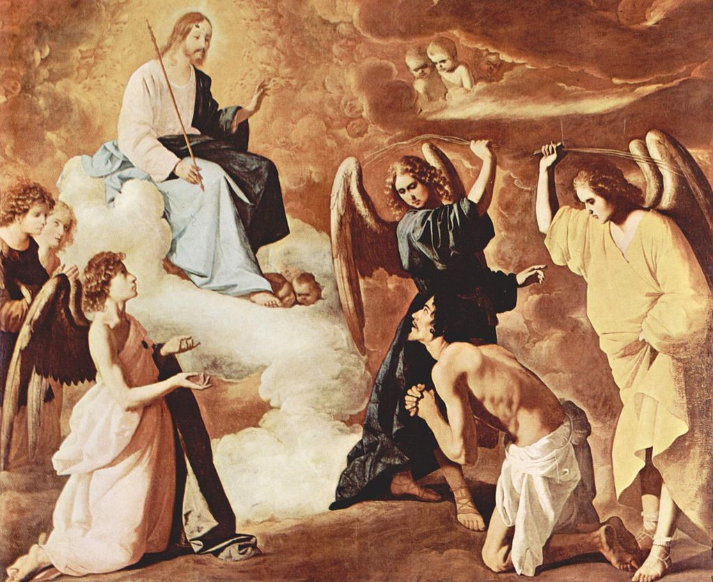 Paintings by Zurbarán in the monastery of Guadalupe
