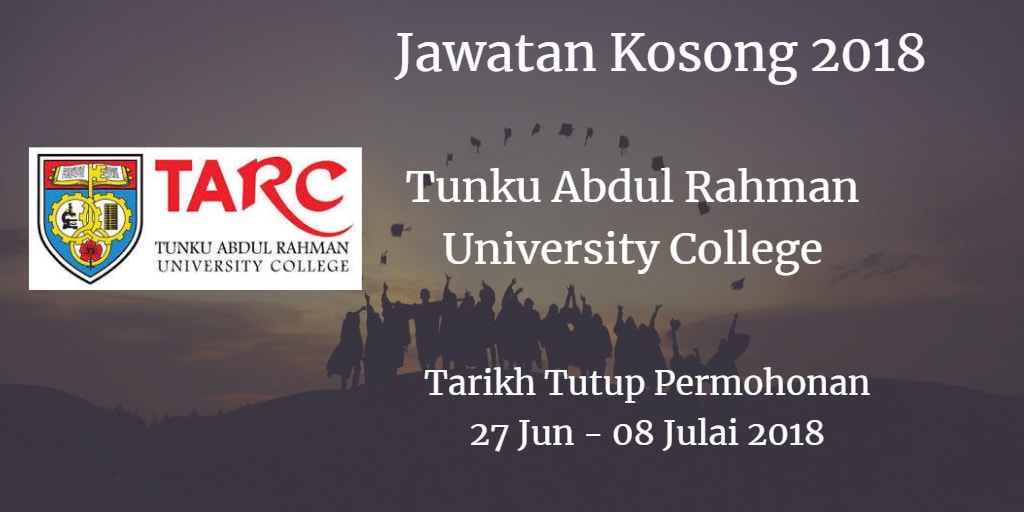 Jawatan Kosong Universiti 2018  Malaysia University Jobs