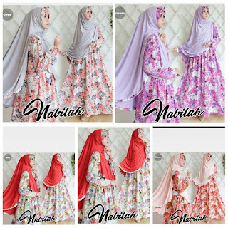 gamis nabilah syar'i murah