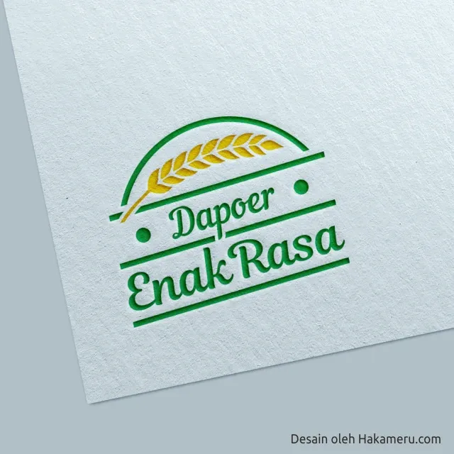 Jasa desain logo untuk usaha UMKM kuliner - Jasa desain Hakameru.com