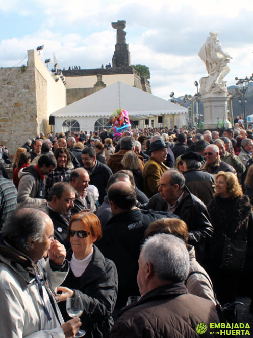 Fiesta de San Antón, presentación de la nueva cosecha de la Denominación de Origen Txakolí de Getaria.