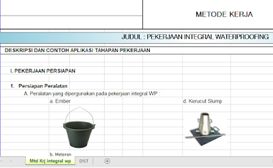 Download Metode Kerja Beton Integral Waterproofing
