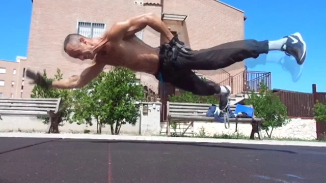 One-Handed Superman Push-Up