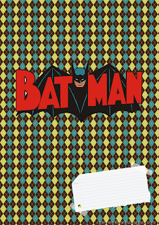 capas de caderno batman meninos para imprimir gratis