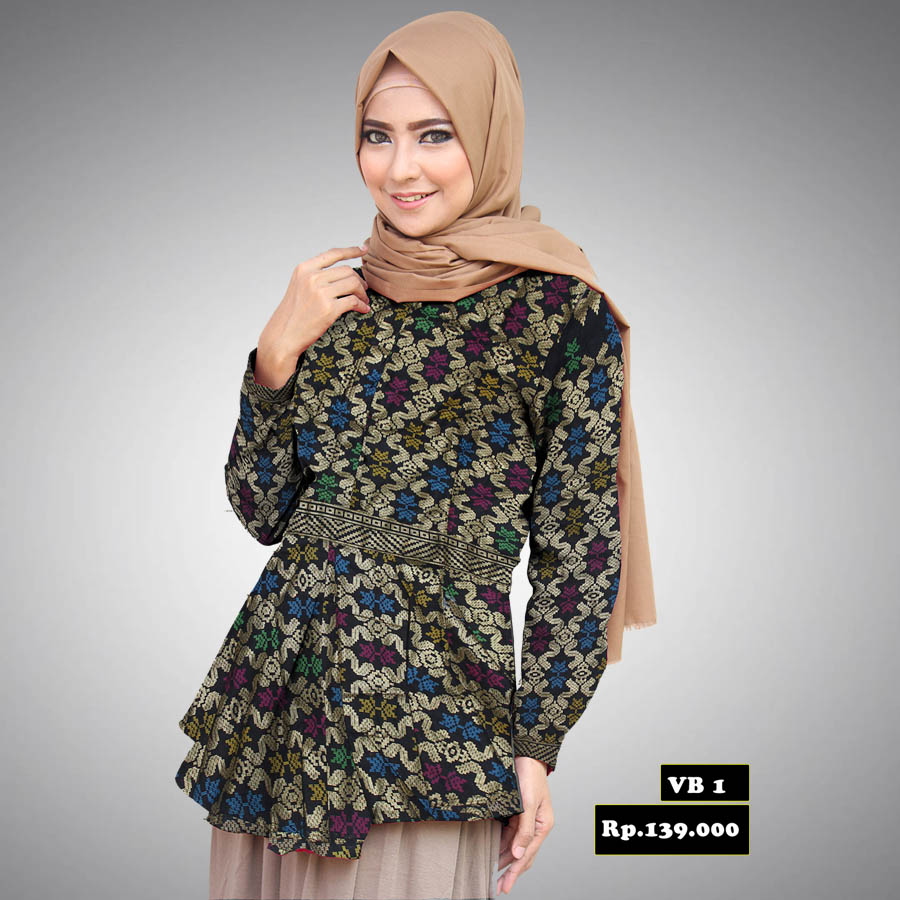 Model Desain  Baju Batik  Modern Terbaik Untuk Wanita Saat 