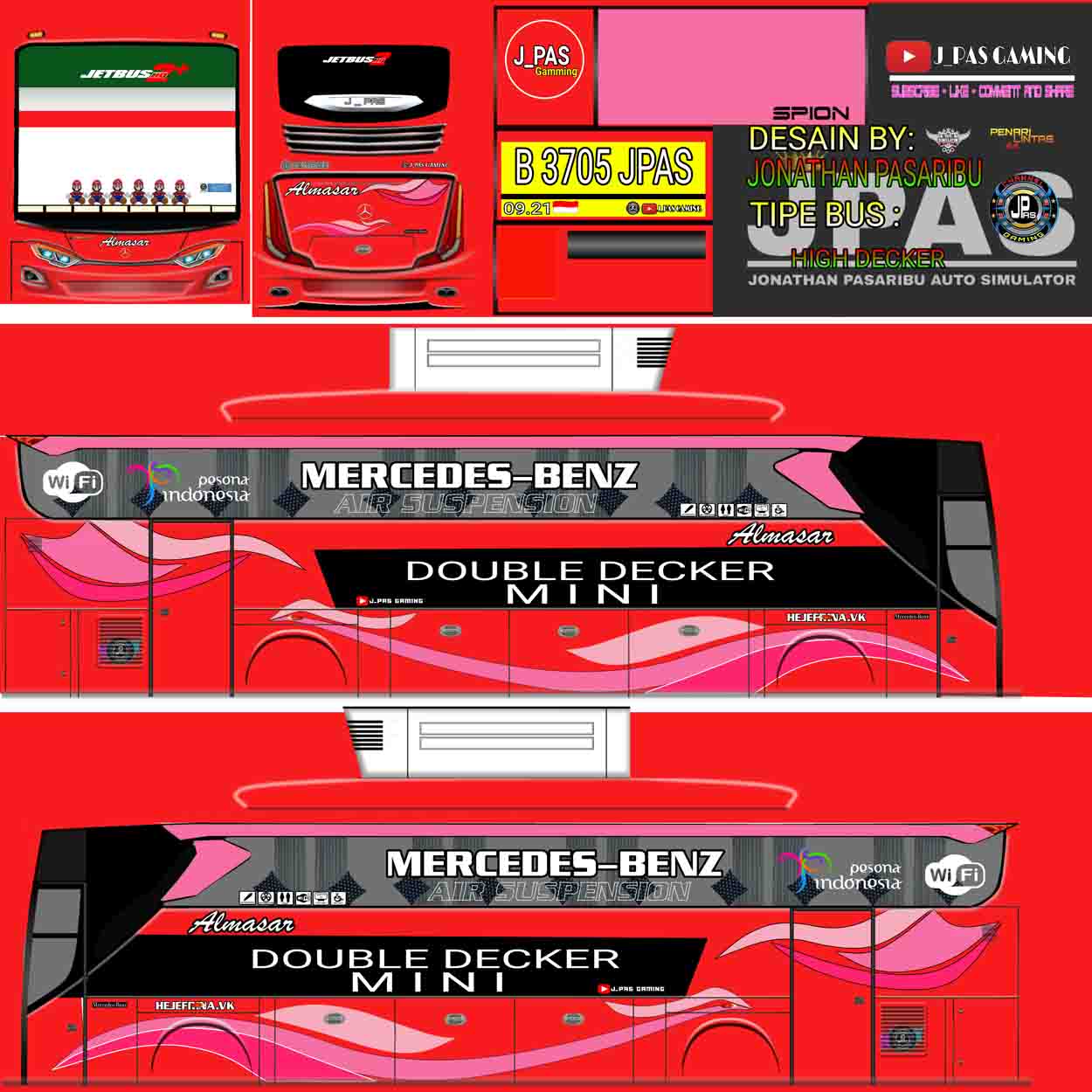 livery bus yudistira