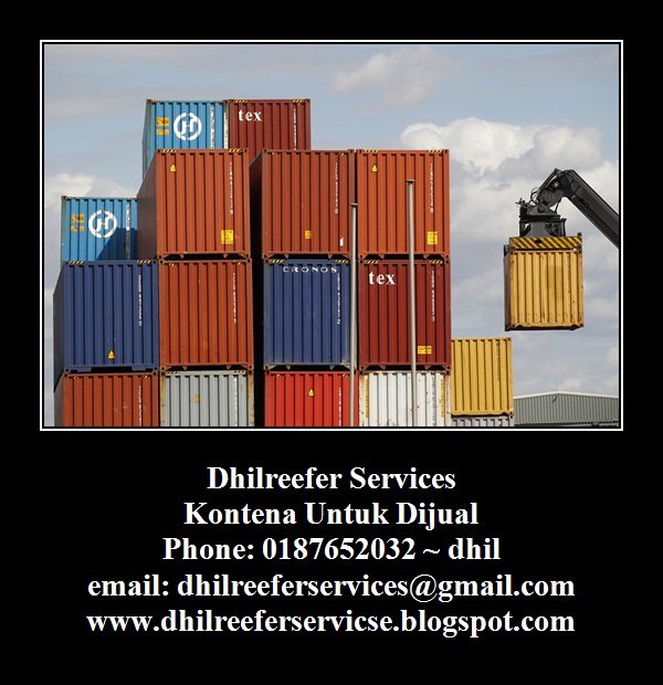 kontena untuk dijual dhilreefer 0187652032 whatsapp