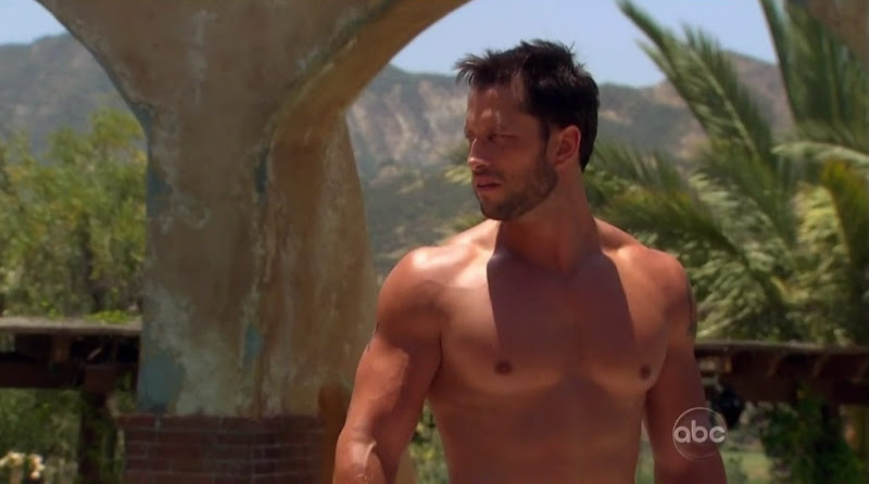 David Good Shirtless on Bachelor Pad s1e04