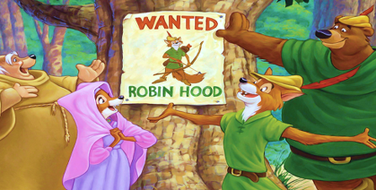 Robin Hood - Película animada de Walt Disney del año de 1973