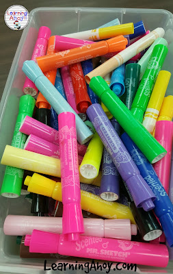 multisensory learning: smelly markers