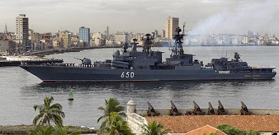 Los buques de guerra rusos llegan a La Habana