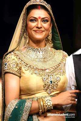 Sushmita Sen Sizzles In Vikram Phadnis Bridal Collection