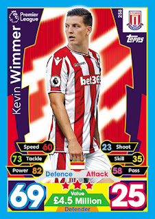 Topps Match Attax 2017-2018 Stoke City Set