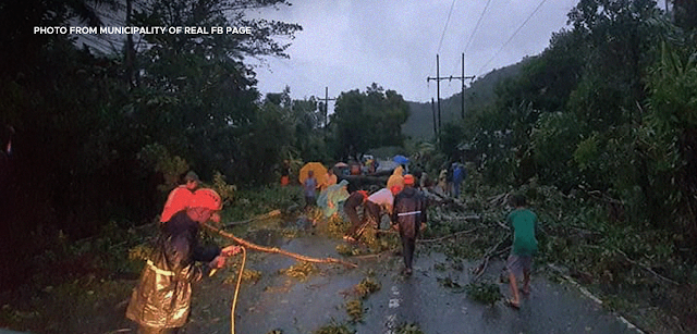 Real, Quezon placed under state of calamity due to Typhoon Ulysses