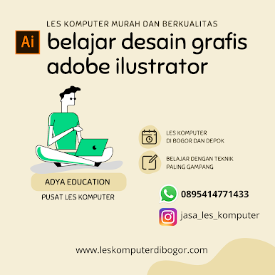 les adobe ilustrator di bogor